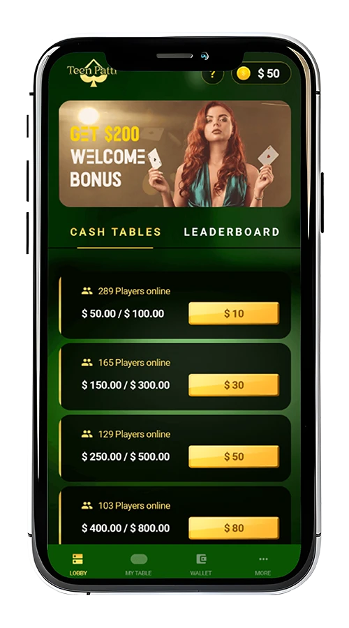 Teen Patti Real Cash Bonuses